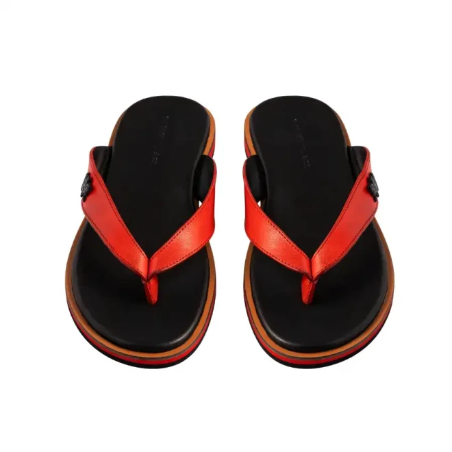 Flame Red Sandals